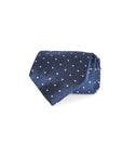 Italian Silk Tie Dot Jacquard Weave