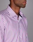 FIORENZE FINE STRIPE SLIM FIT SHIRT