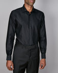 BOTTONE NERO EVENING SLIM FIT SHIRT