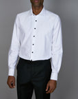 BOTTONE NERO EVENING SLIM FIT SHIRT