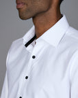 BOTTONE NERO EVENING SLIM FIT SHIRT