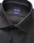 BLACK/BLUE TWILL CLASSIC FIT SHIRT