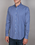 Amalfi Print Stripe Slim Fit Shirt