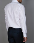 Luxe Mirco-Check Dobby Slim Fit Shirt