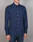 2 PLY ORTONO WASHED OXFORD SLIM FIT SHIRT