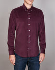 FINE STRETCH BABY CORD SLIM FIT SHIRT