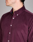FINE STRETCH BABY CORD SLIM FIT SHIRT