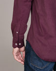 FINE STRETCH BABY CORD SLIM FIT SHIRT