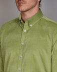 FINE STRETCH BABY CORD SLIM FIT SHIRT