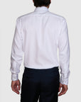 D'AMPREZZO HERRINGBONE CLASSIC FIT SHIRT