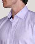 TONDI TWILL CHECK SLIM FIT SHIRT