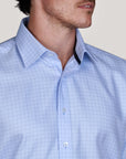 TONDI TWILL CHECK SLIM FIT SHIRT