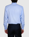 SPOT PRINT HERRINGBONE CLASSIC FIT SHIRT