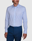 SPECKLED DIGITAL PRINT SLIM FIT SHIRT