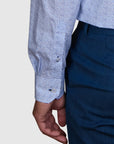 SPECKLED DIGITAL PRINT SLIM FIT SHIRT