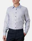 GRAND ZIG ZAG TWILL SLIM FIT SHIRT