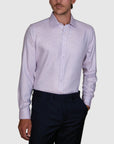 GRAND ZIG ZAG TWILL SLIM FIT SHIRT