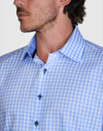 VINCENZA CHECK SLIM FIT SHIRT