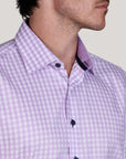 VINCENZA CHECK SLIM FIT SHIRT
