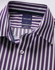 VARESE SATIN STRIPE SLIM FIT SHIRT