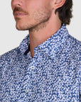 BRESCIA BUBBLE PRINT SLIM FIT SHIRT