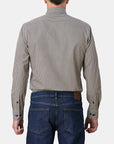 GEO LADDERS PRINT SLIM FIT SHIRT