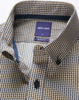 GEO LADDERS PRINT SLIM FIT SHIRT