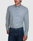 GEO LADDERS PRINT SLIM FIT SHIRT