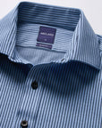 SASSUOLA JAQUARD STRIPE KNIT SLIM FIT SHIRT