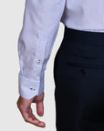 LERICI HERRINGBONE STRIPE - ROYAL