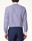 LONDRES STRIPE FRENCH CUFF SLIM FIT SHIRT