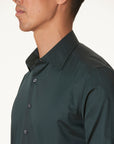 SPOLTORE SATEEN SLIM FIT SHIRT