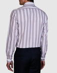 SENIGALLIA STRETCH STRIPE SLIM FIT SHIRT
