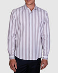 SENIGALLIA STRETCH STRIPE SLIM FIT SHIRT