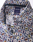 RIMINI BUG PRINT - BLUE MULTI