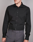 4 Way Stretch Poplin Slim Fit