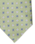 Italian Silk Tie Classic Geo Print