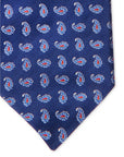 Italian Silk Tie Small Neat Design Weave