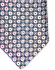Italian Silk Tie Small Neat Design Weave