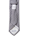 Italian Silk Tie Small Neat Design Weave