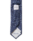 Italian Cotton Silk Tie Dell'acqua Print