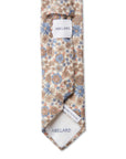 Italian Silk Tie Foglia Leaf Print