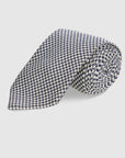 ABELARD ITALIAN SILK TIE - NAVY