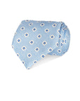 Italian Silk Tie Geometric Diamond Print