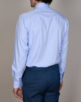 BAMBOO-TENCEL HERRINGBONE SHIRT SLIM FIT
