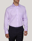 BAMBOO-TENCEL MICRO CHECK SHIRT CLASSIC FIT