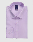 BAMBOO-TENCEL MICRO CHECK SHIRT SLIM FIT