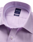 BAMBOO-TENCEL MICRO CHECK SHIRT SLIM FIT