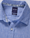PURE WASHED LINEN SHIRT SLIM FIT