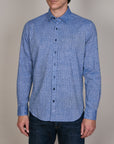 WATERFLOWER DIGITAL PRINT SHIRT SLIM FIT